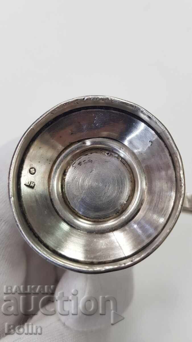Rare Russian Imperial Silver Vodka Cup, Liqueur I.P. 84 pr - 6