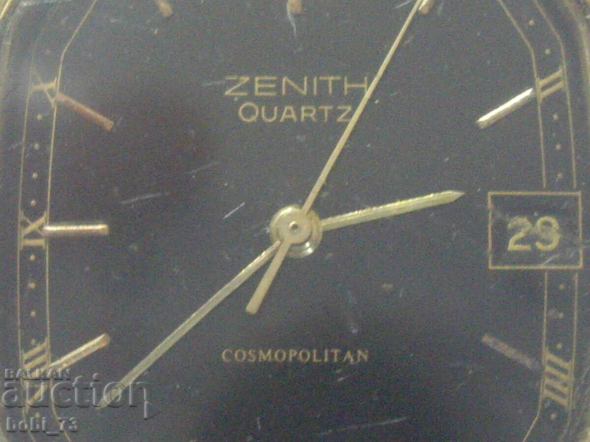 Auction  Quartz watch "Zenith" Cosmopolitan