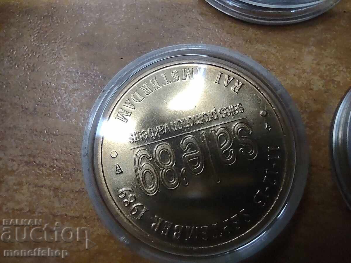 5 pcs. Tokens and medals in collectible condition with price 60.00 BGN | € 30.68 5 pcs. Tokens and medals in collectible condition with price 60.00 BGN | € 30.68