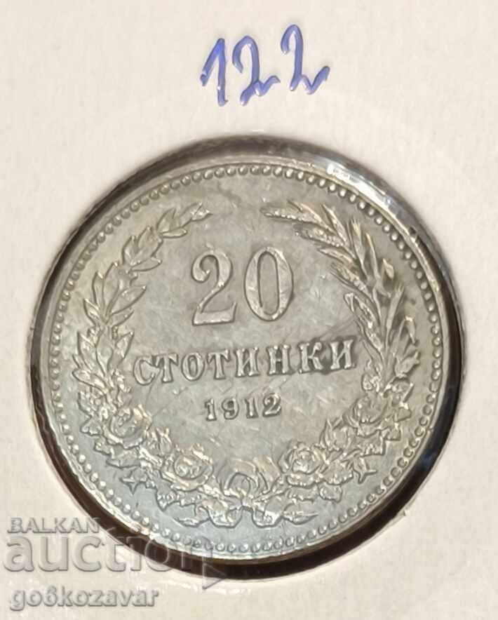 Bulgaria 20 de cenți 1912 Bulgaria 20 de cenți 1912