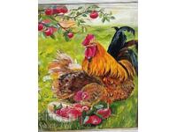 ПЕТЛЬОВО ЦАРСТВО/маслена картина/37/47/платно/рамка/подпис