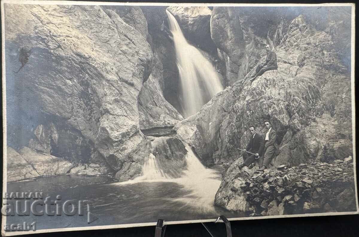 Karlovski Waterfall photo as a souvenir from 1925