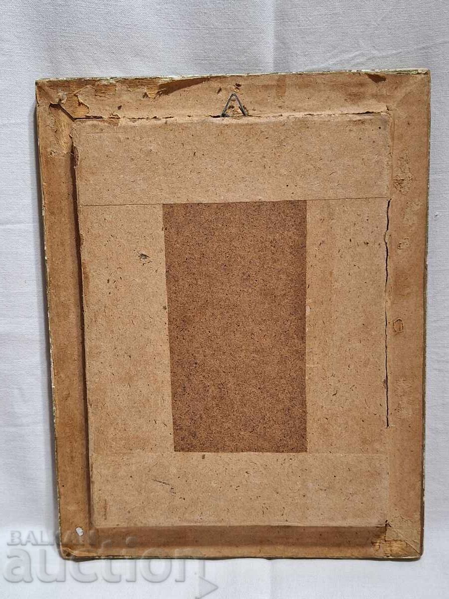 Стара икона в рамка и стъкло - 5