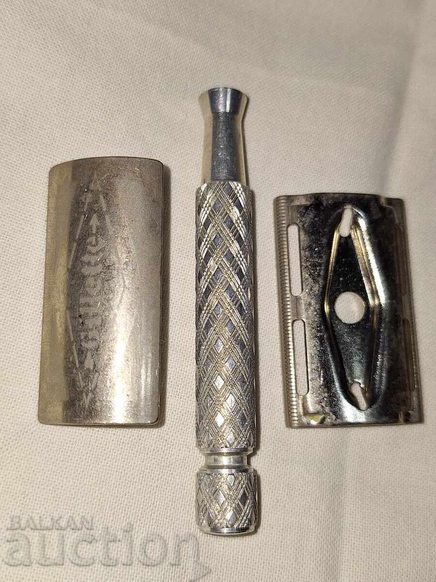 Old metal razor -- Gillette -- Zhilet - 5 Old metal razor -- Gillette -- Zhilet - 5
