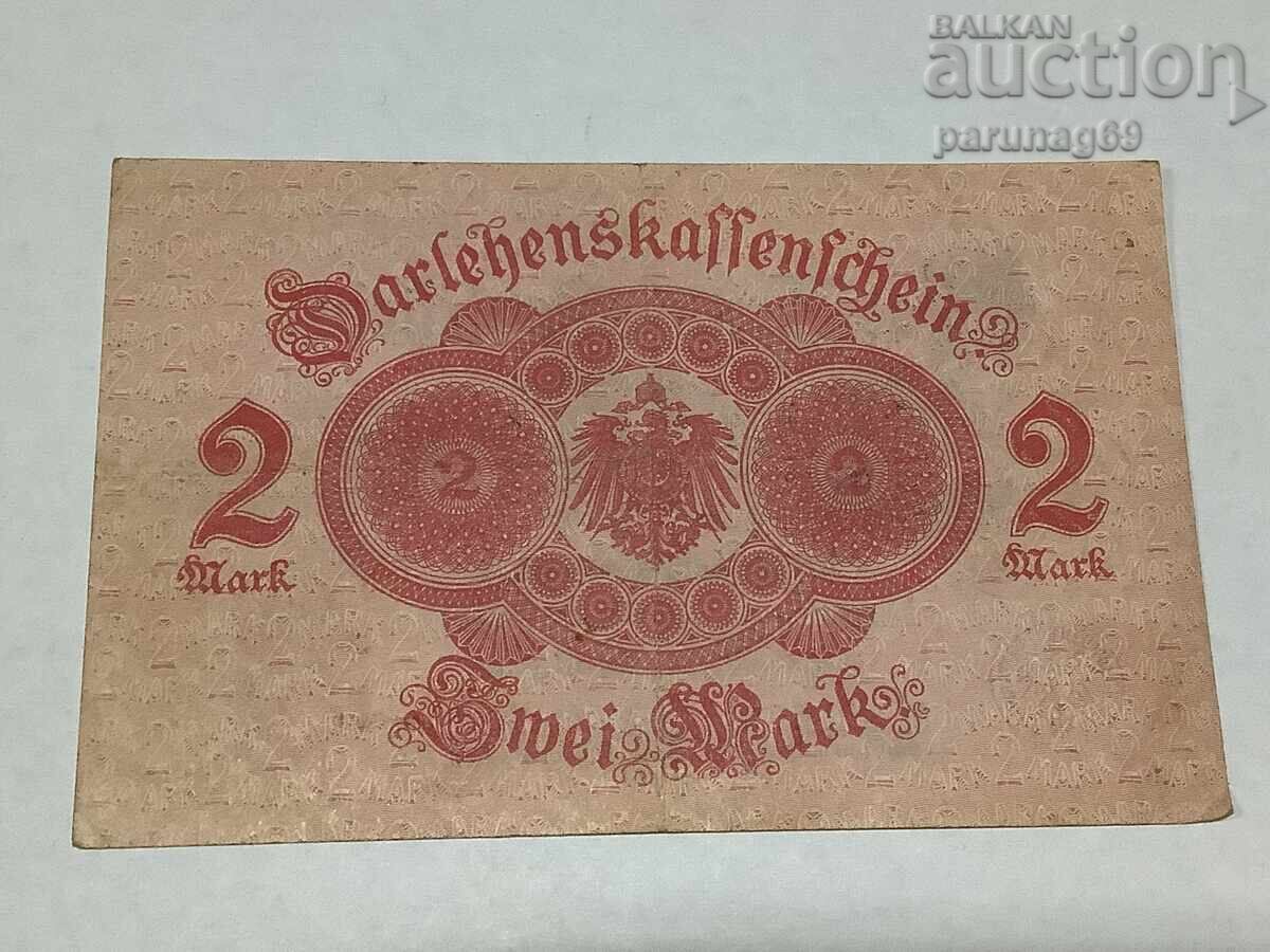 Германия 2 марки 1914 година с цена 5.00 лв. | € 2.56