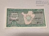 Burundi 10 Francs 1997 UNC