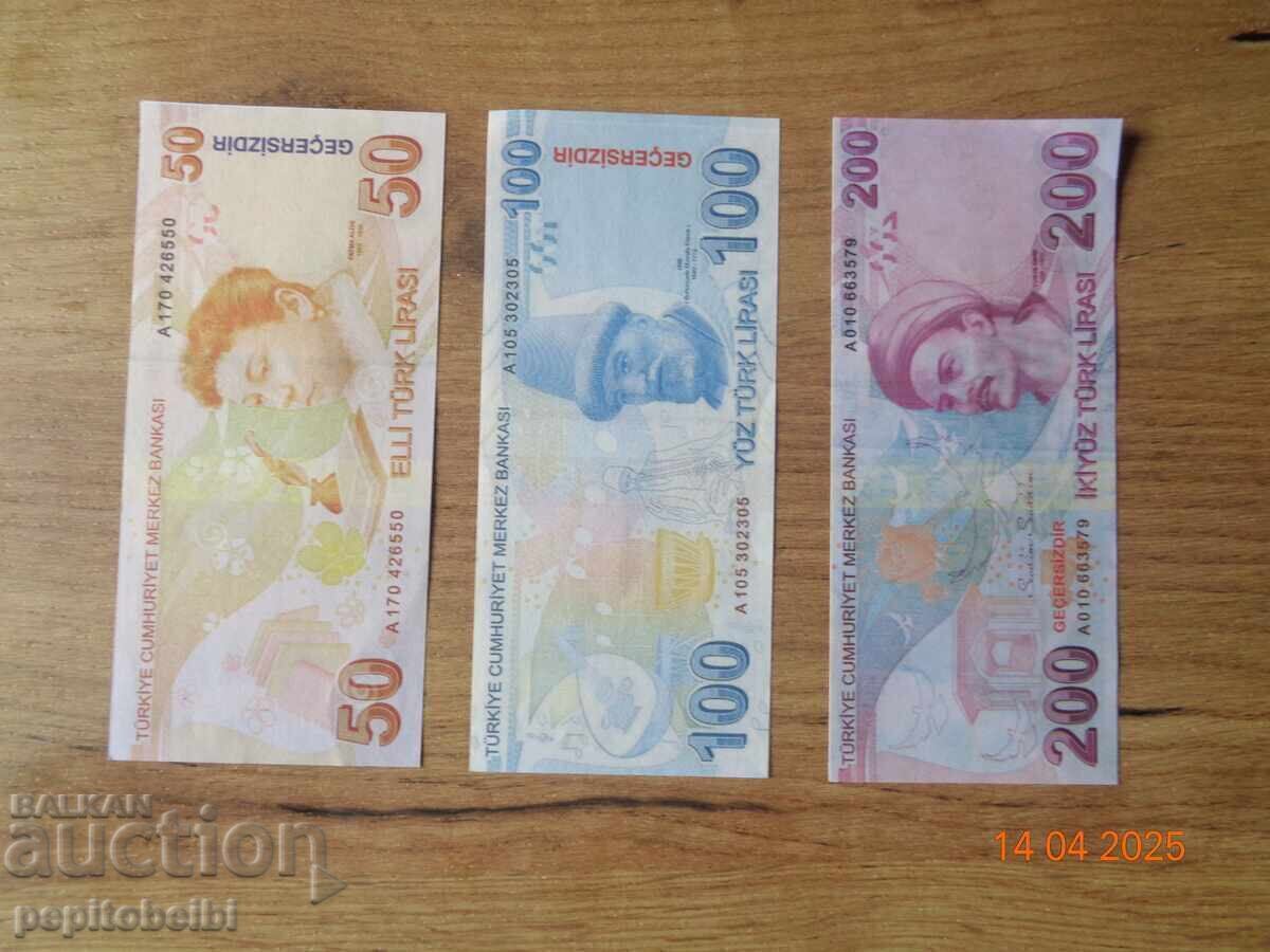 Lot Turcia 1970 - bancnotele sunt Copii cu preț € 3.07 | 6.00 BGN