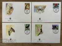 Папуа Нова Гвинея - Комплект първодневни пликове (1988)