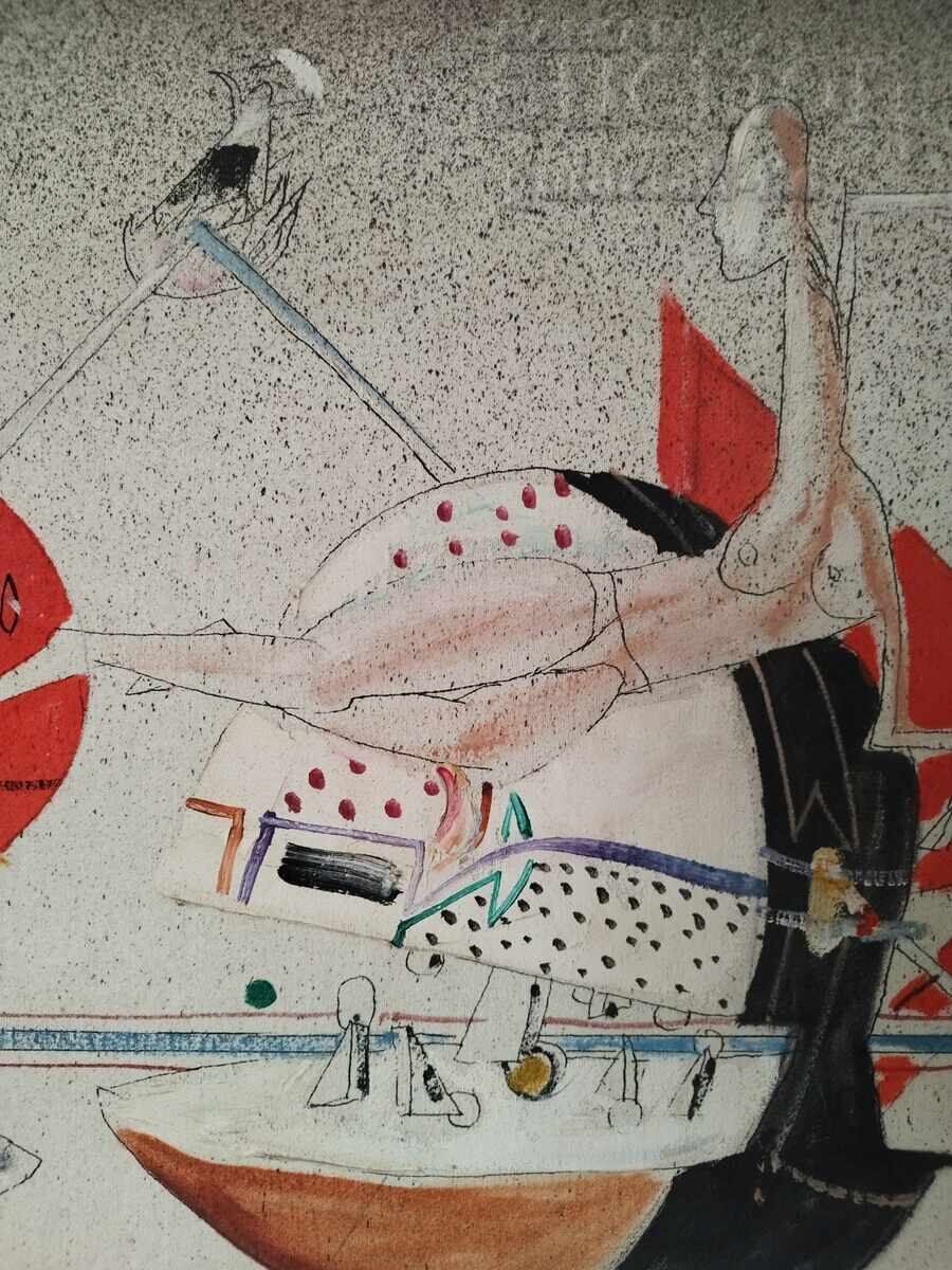 Delivery of Painting, composition, artist Nikolay Panayotov, 2008 Delivery of Painting, composition, artist Nikolay Panayotov, 2008