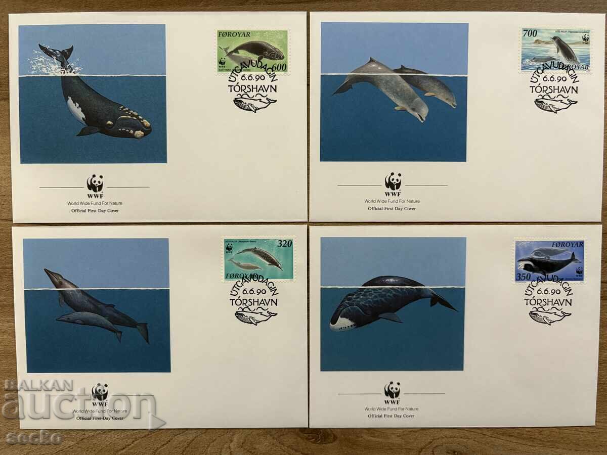 Φερόε Νήσοι - Σετ πρώτης ημέρας φακέλων (1990) Φερόε Νήσοι - Σετ πρώτης ημέρας φακέλων (1990)