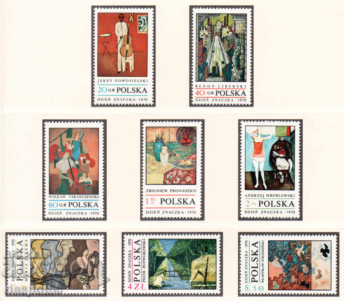 1970. Πολωνία. Ημέρα της γραμματοσήμου: πολωνική ζωγραφική