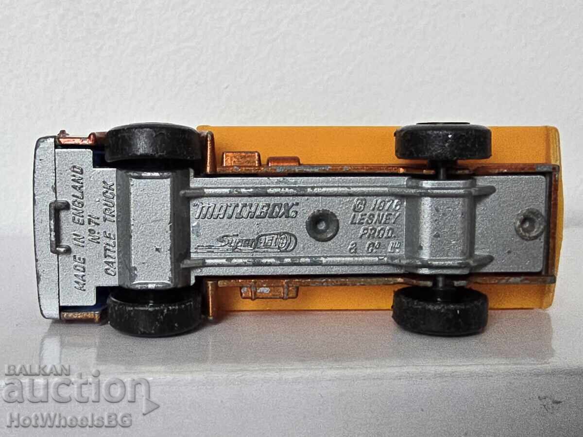 Matchbox No. 71C Cattle Truck 1976 - 6