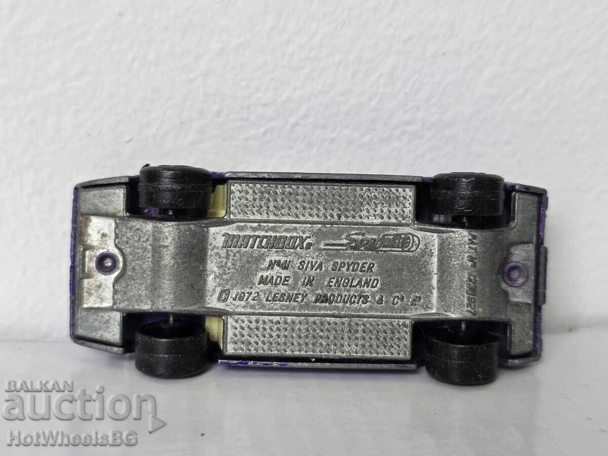 Matchbox No. 41B Siva Spyder 1972 - 7