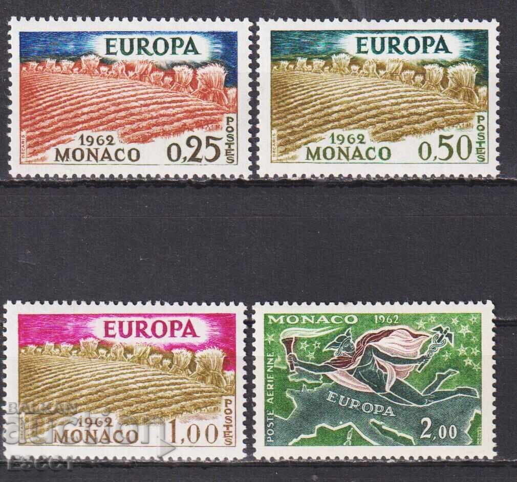 Καθαρές γραμματόσημες Ευρώπης ΣΕΠΤ 1962 από Μονακό