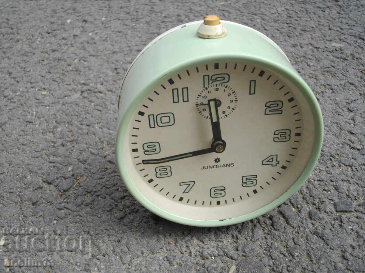 JUNGHANS COLLECTIBLE ALARM CLOCK with price 45.00 BGN | € 23.01