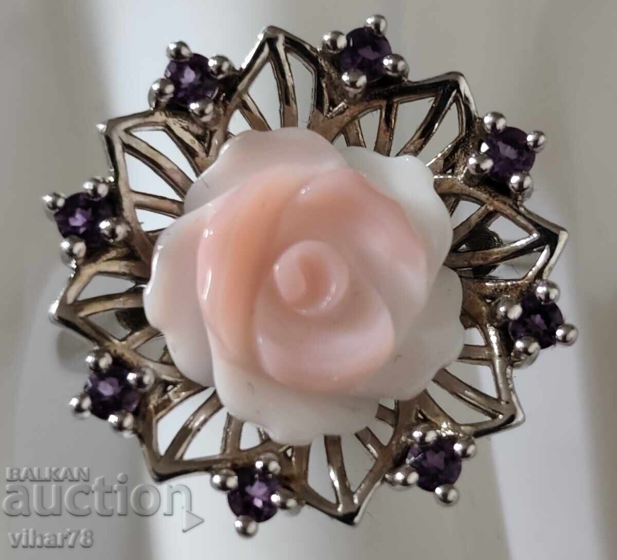 Inel de argint pentru femei