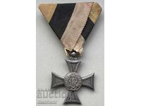 6046 Kingdom of Bulgaria badge For X years Excellent service Tsar Ferdinand