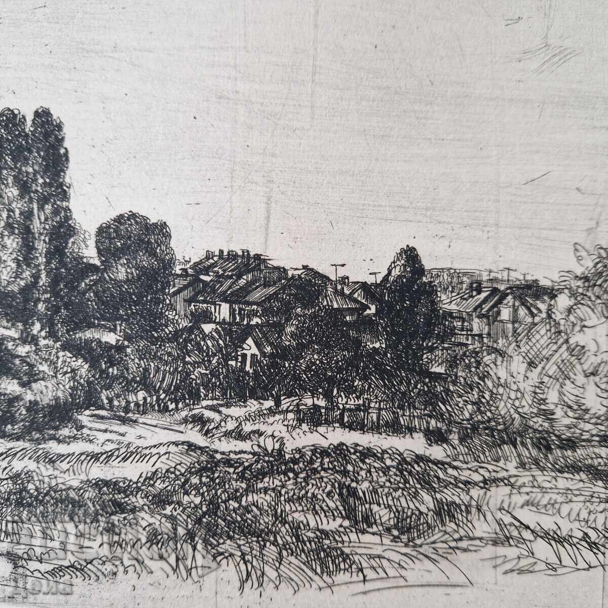 Grafică de Kiril Gyulemetov, 1977 - 6