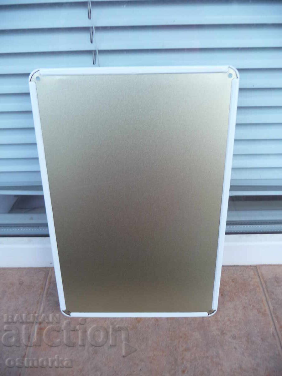 Аукцион Метална табела коктейл Мохито рецепта сода захар ром наздрав