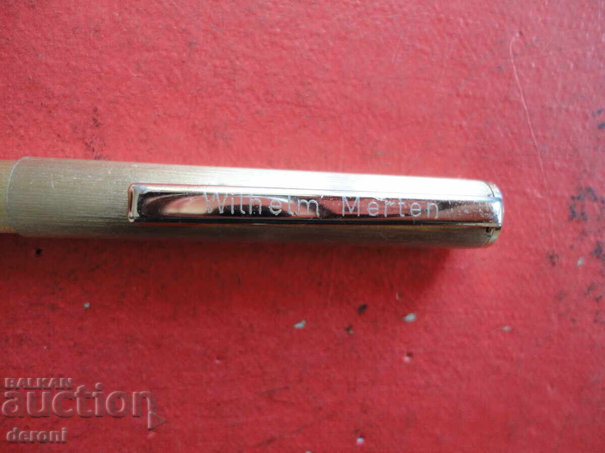 Позлатен  немски химикал химикалка Wilhelm Merten с цена 15.00 лв. | € 7.67