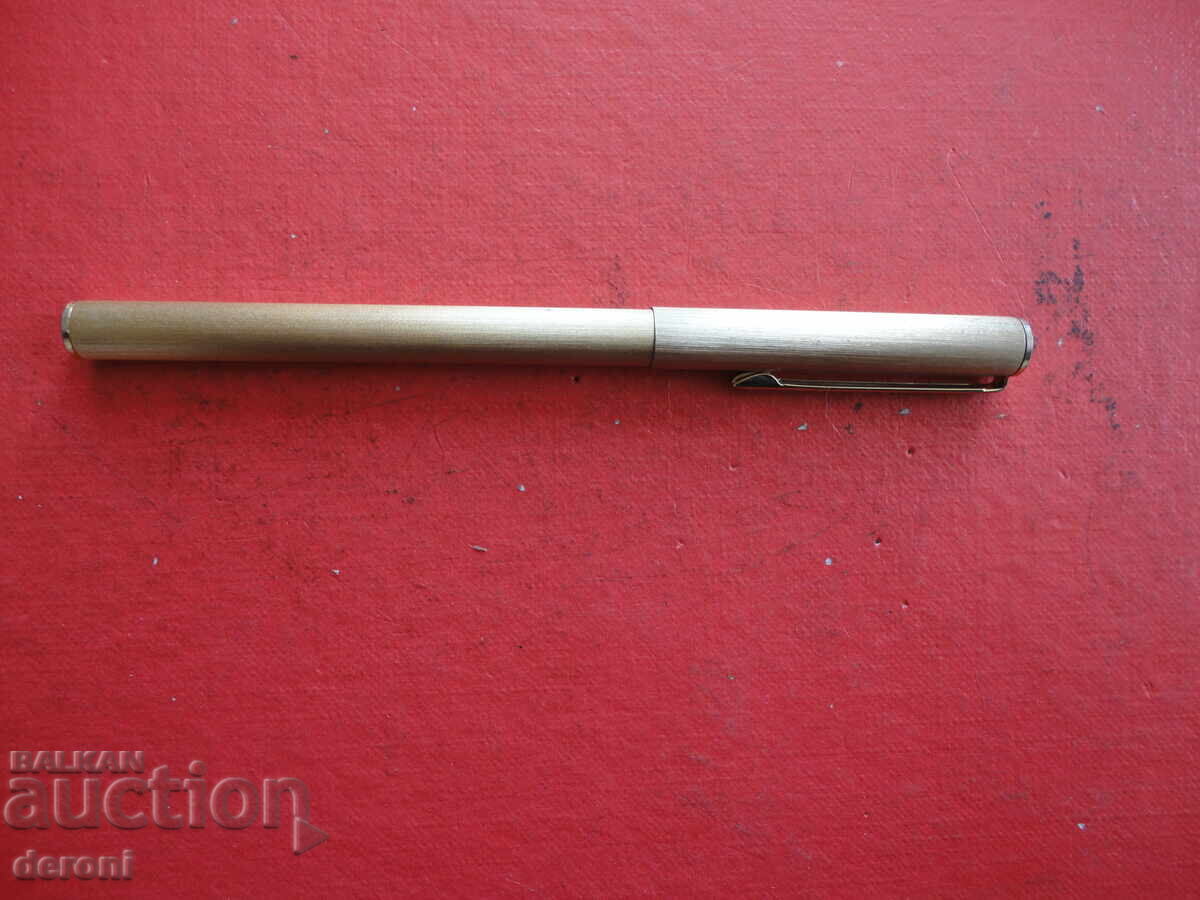 Позлатен  немски химикал химикалка Wilhelm Merten - 5