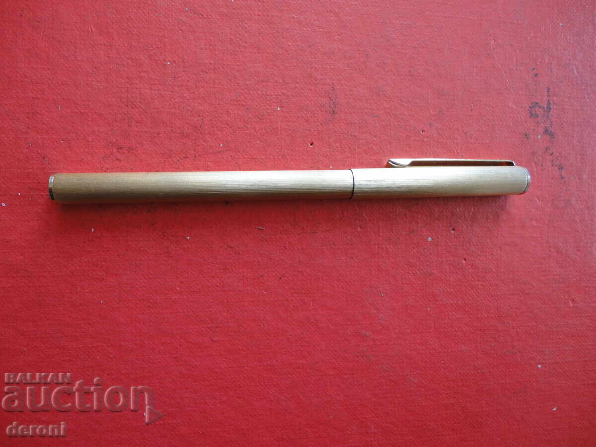 Позлатен  немски химикал химикалка Wilhelm Merten - 6