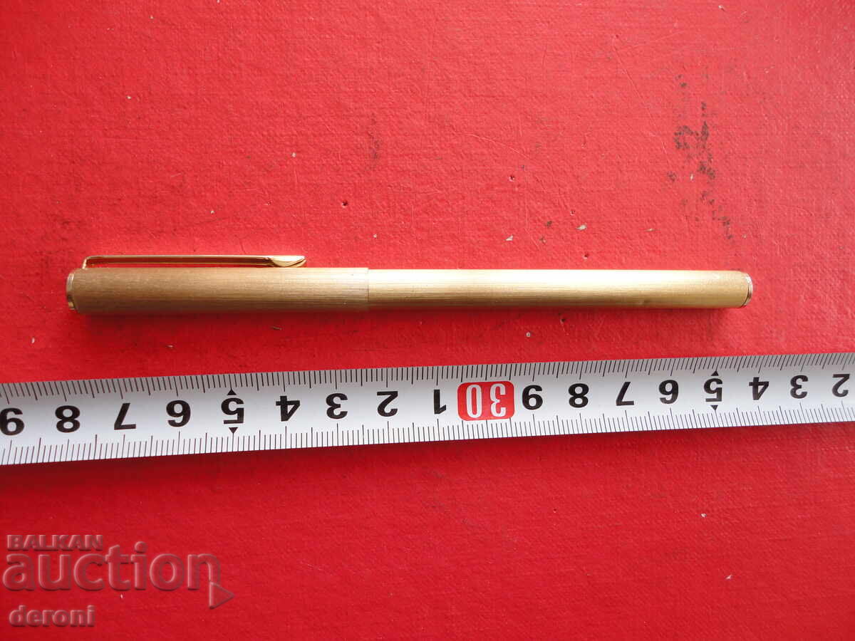 Позлатен  немски химикал химикалка Wilhelm Merten