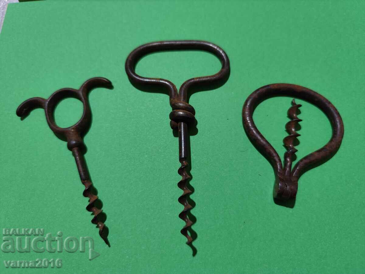 Delivery of Lot of 3 Antique Soldier Bottle Openers Delivery of Lot of 3 Antique Soldier Bottle Openers