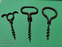 Lot of 3 Antique Soldier Bottle Openers