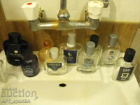 Colecție de sticluțe de colonie, goale!