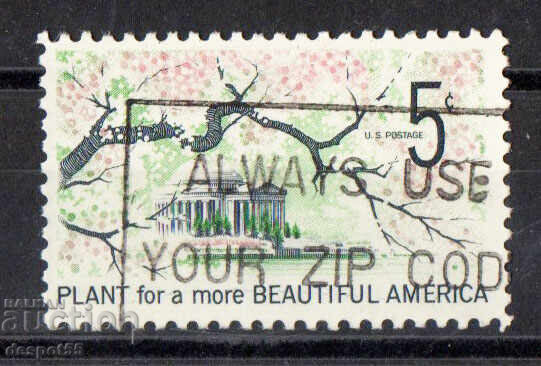 1966. САЩ. Разкрасяване на Америка. 1966. САЩ. Разкрасяване на Америка.