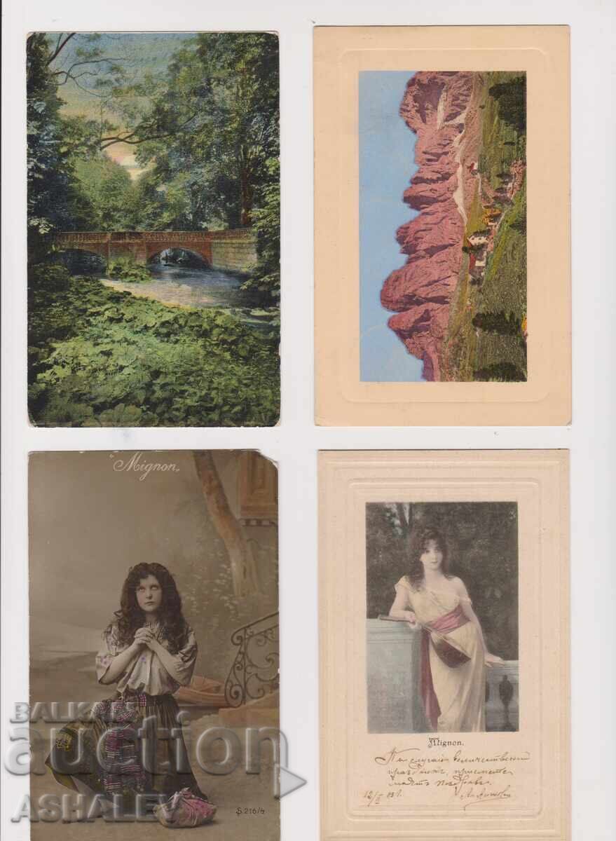 Bulgaria Călătorite 4 Cărți Poștale 1903-11 cu preț € 6.00 | 11.73 BGN Bulgaria Călătorite 4 Cărți Poștale 1903-11 cu preț € 6.00 | 11.73 BGN