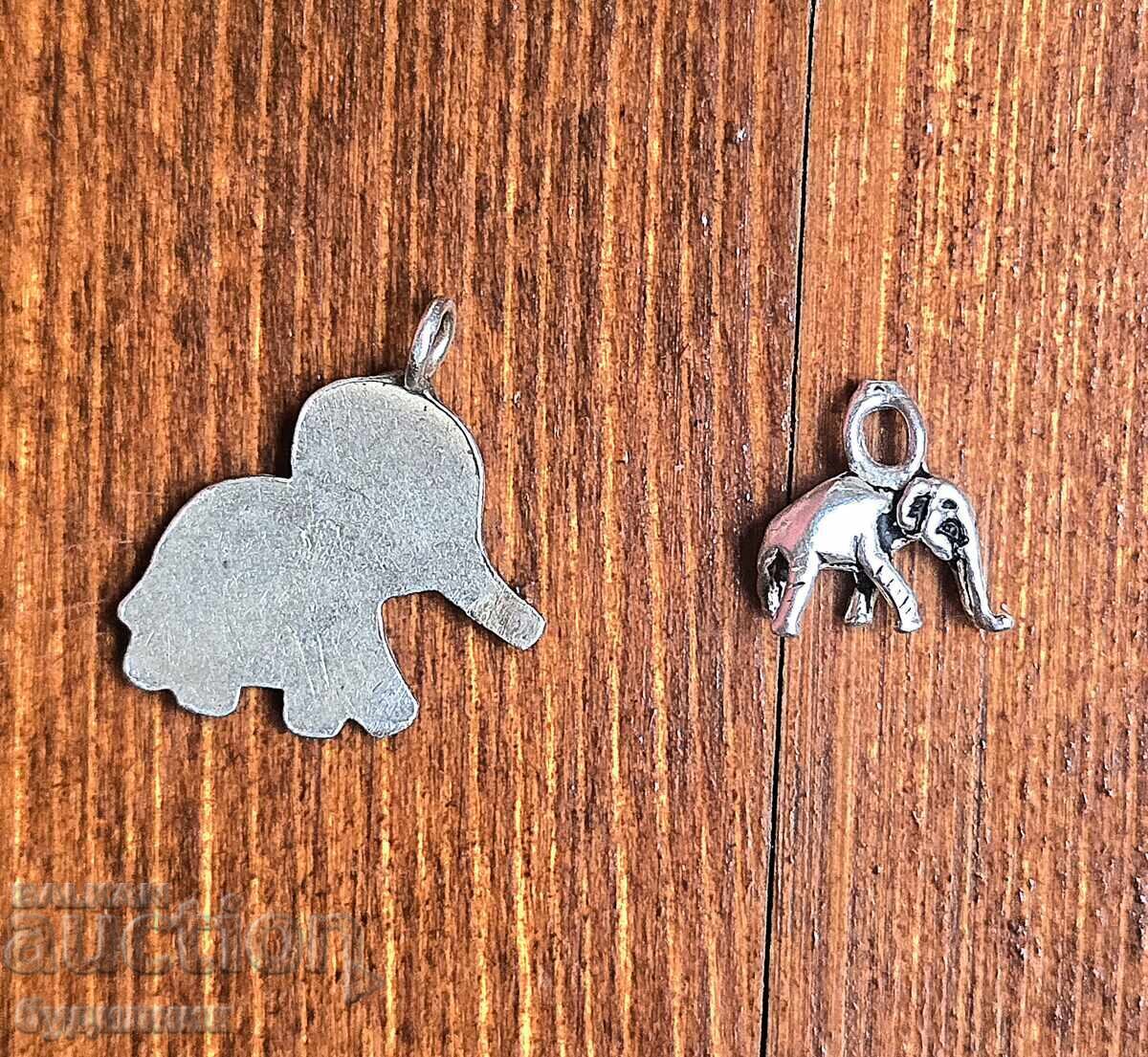 2 τεμάχια. Ασημένια μενταγιόν. Ξεκινώ πάνω από 100 Δημοπρασίες. Δες με τιμή 27.99 BGN | € 14.31