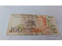 Βραζιλία 100 νέα κρουζέιρο