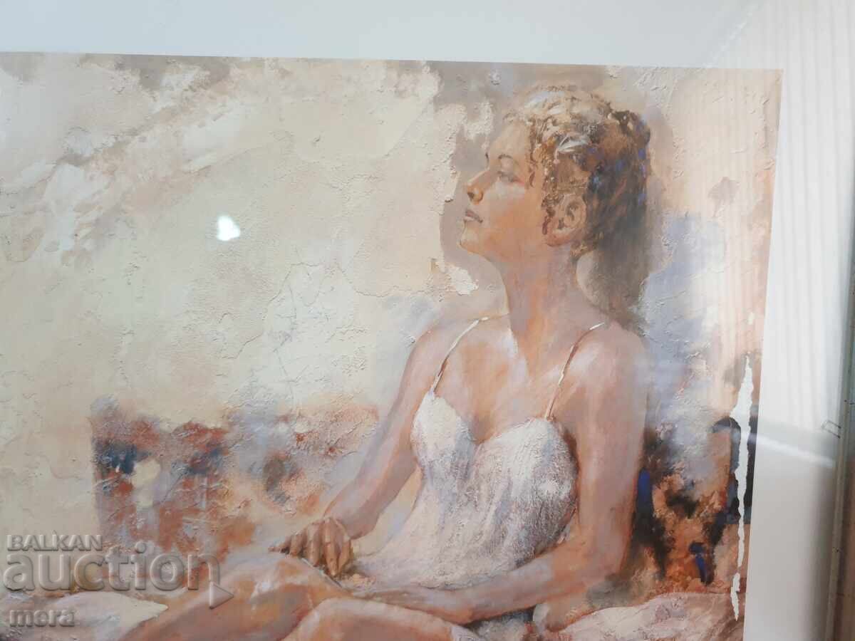 Εντυπωσιακή τυπωμένη εικόνα - Κυρία 1 με τιμή 30.00 BGN | € 15.34