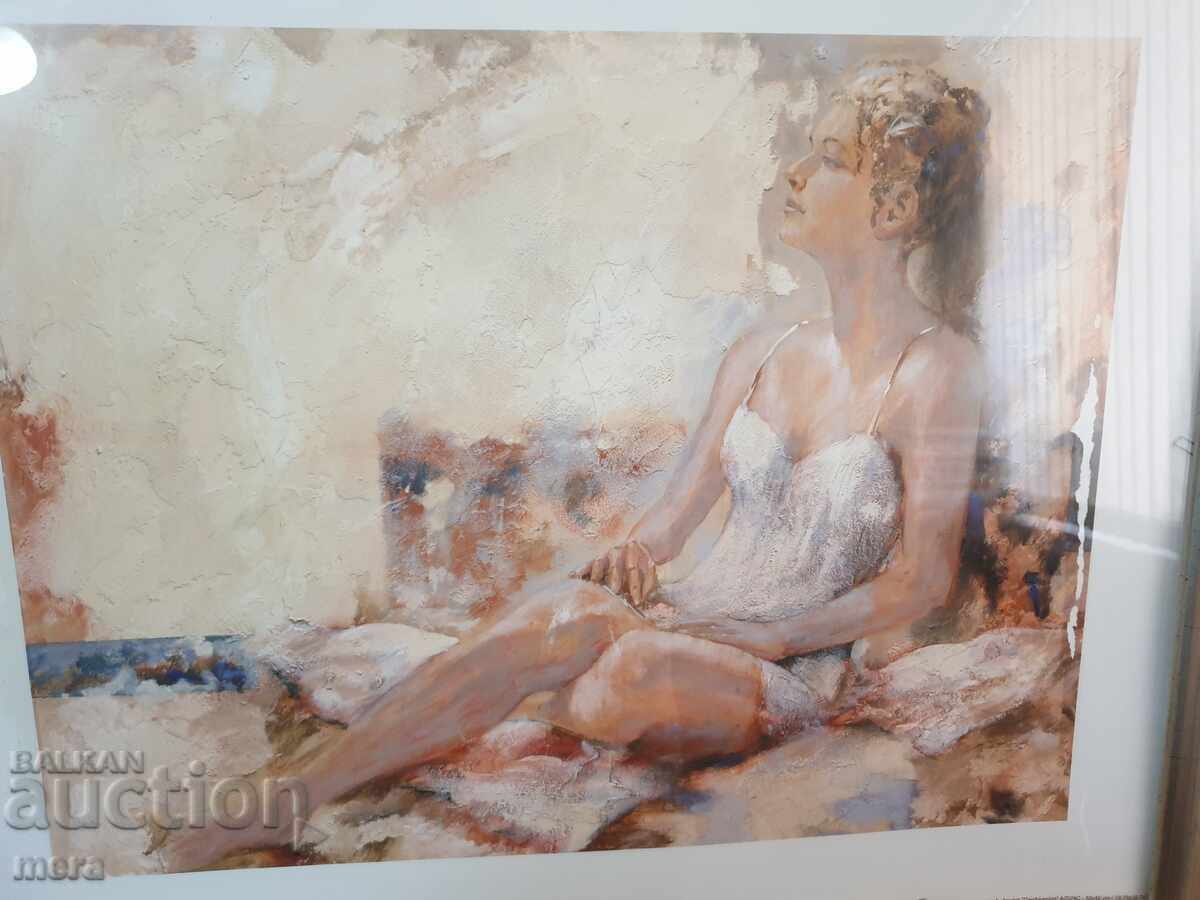 Δημοπρασία Εντυπωσιακή τυπωμένη εικόνα - Κυρία 1