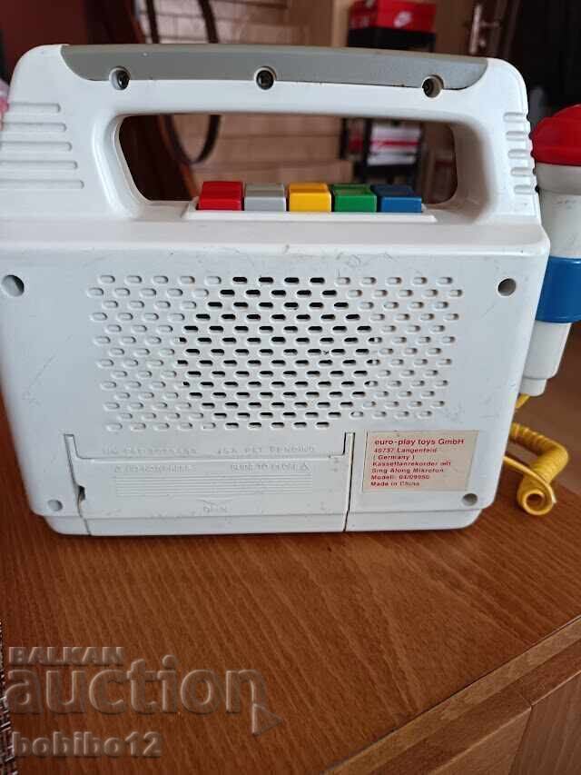 Δημοπρασία Ρετρό κασετόφωνο Youthtronics Boom Box Cassette Player & Re