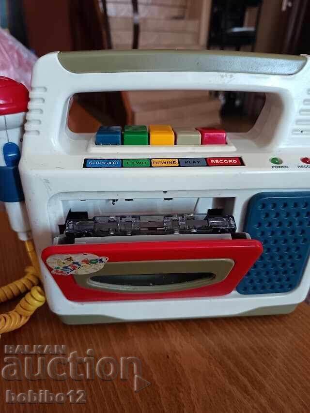 Ρετρό κασετόφωνο Youthtronics Boom Box Cassette Player & Re - 5