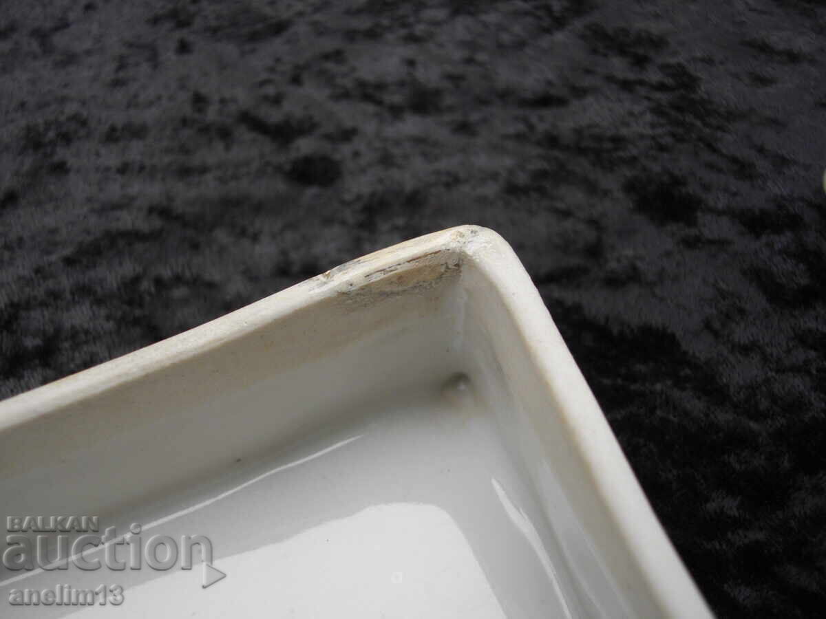 CUTIE VECHE DE PORȚELAN BULGĂREASCĂ PENTRU CĂRȚI SAU BIJUTERII CIP - 5