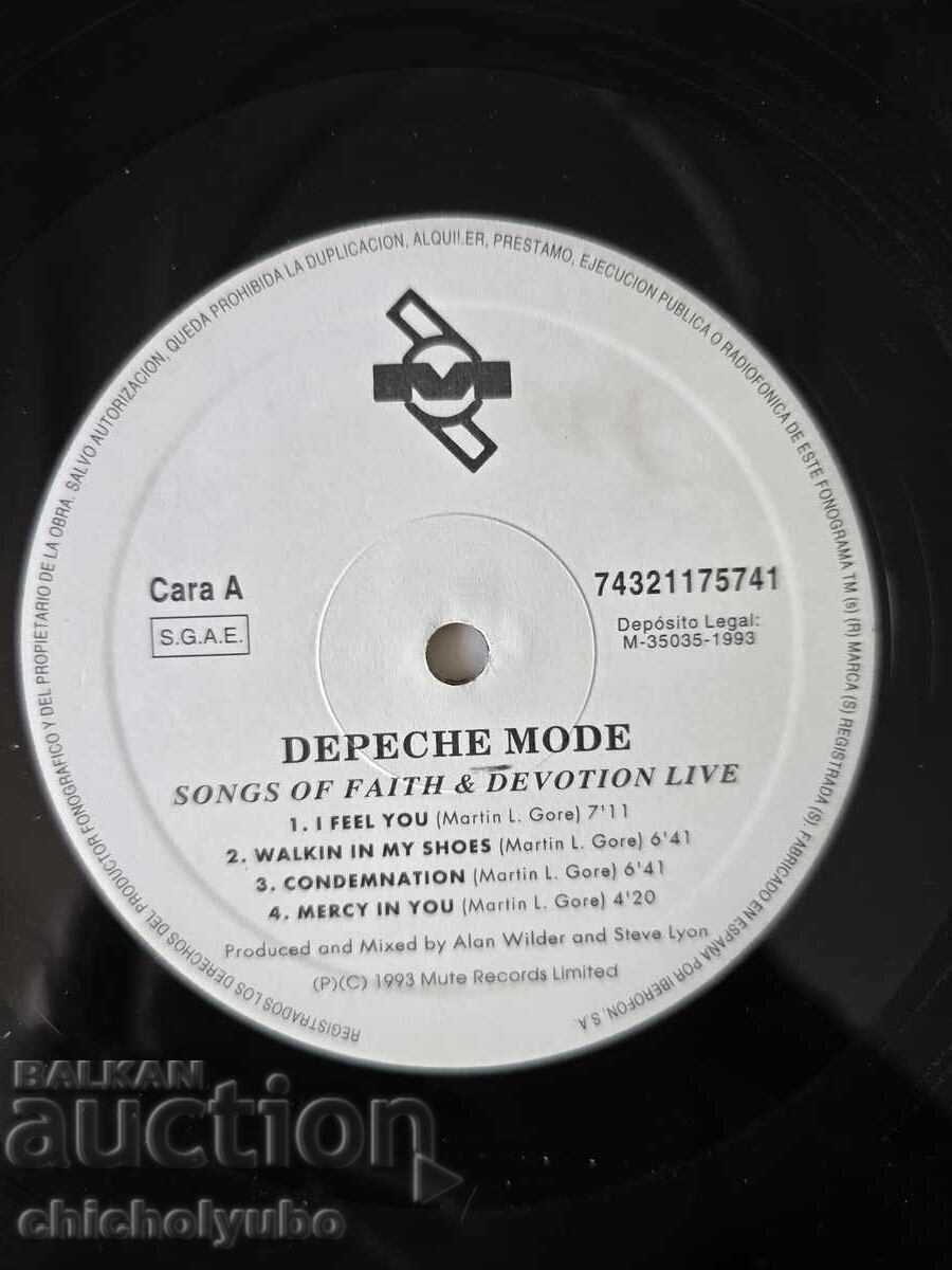 Depeche Mode ‎– Songs of Faith And Devotion - 5
