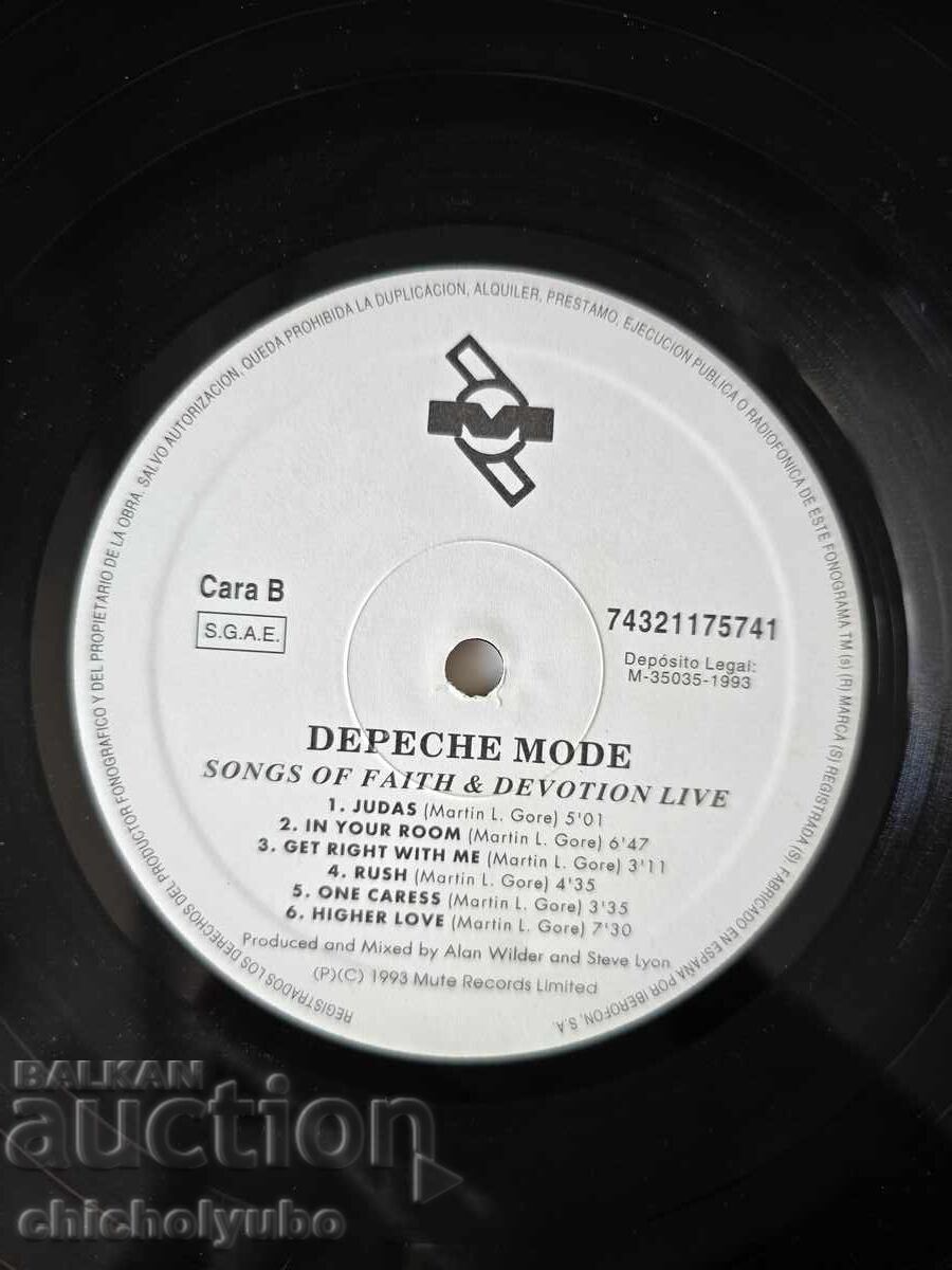 Depeche Mode ‎– Songs of Faith And Devotion - 6