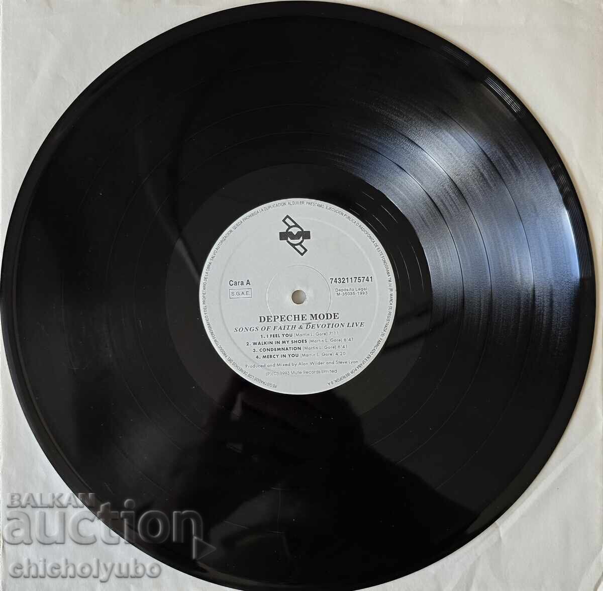 Depeche Mode ‎– Songs of Faith And Devotion - 7