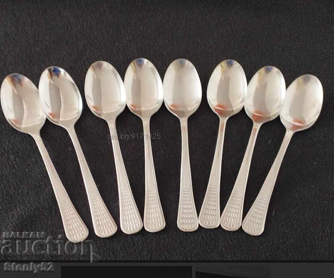8 spoons 17.5 cm "P. Denev" - Gabrovo - 5 8 spoons 17.5 cm "P. Denev" - Gabrovo - 5