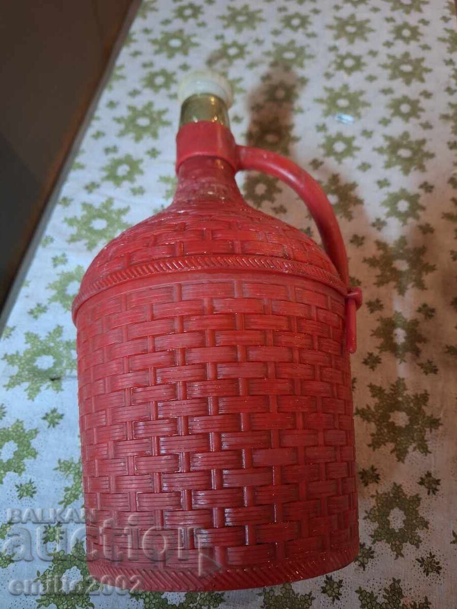 Delivery of Vintage Dame-Jeanne (Demijohn) - Soviet Era