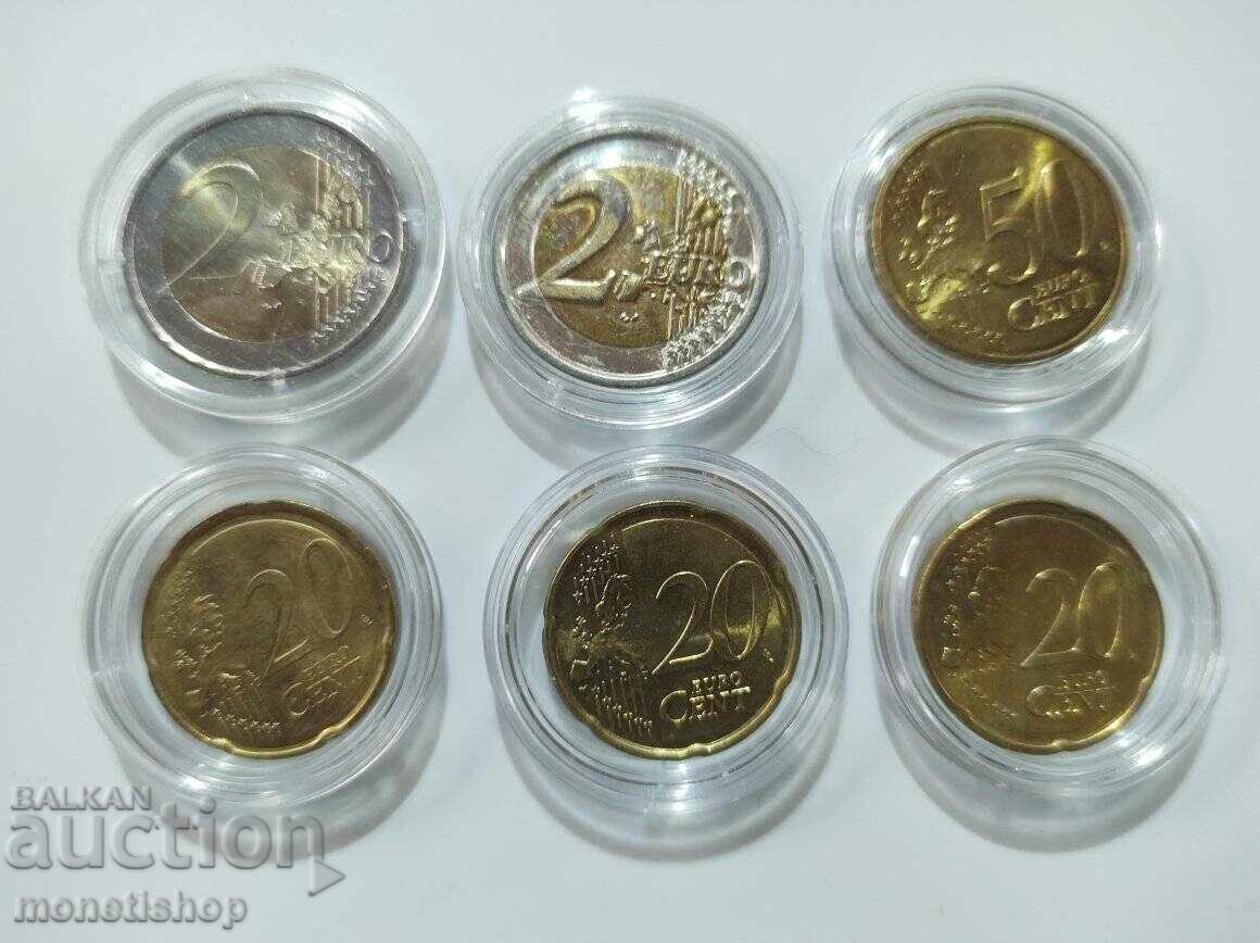 Euro coins UNC - 7