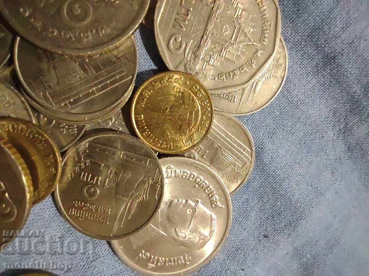 Аукцион 31бр.монети Тайланд- изобилие от разновидности