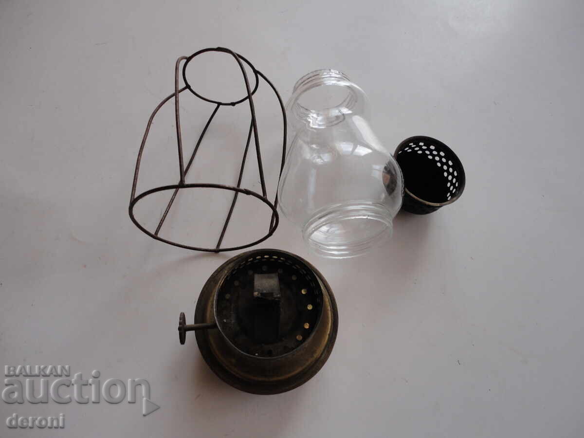 Γερμανική μπρούτζινη λάμπα πετρελαίου φανάρι Orion - 5