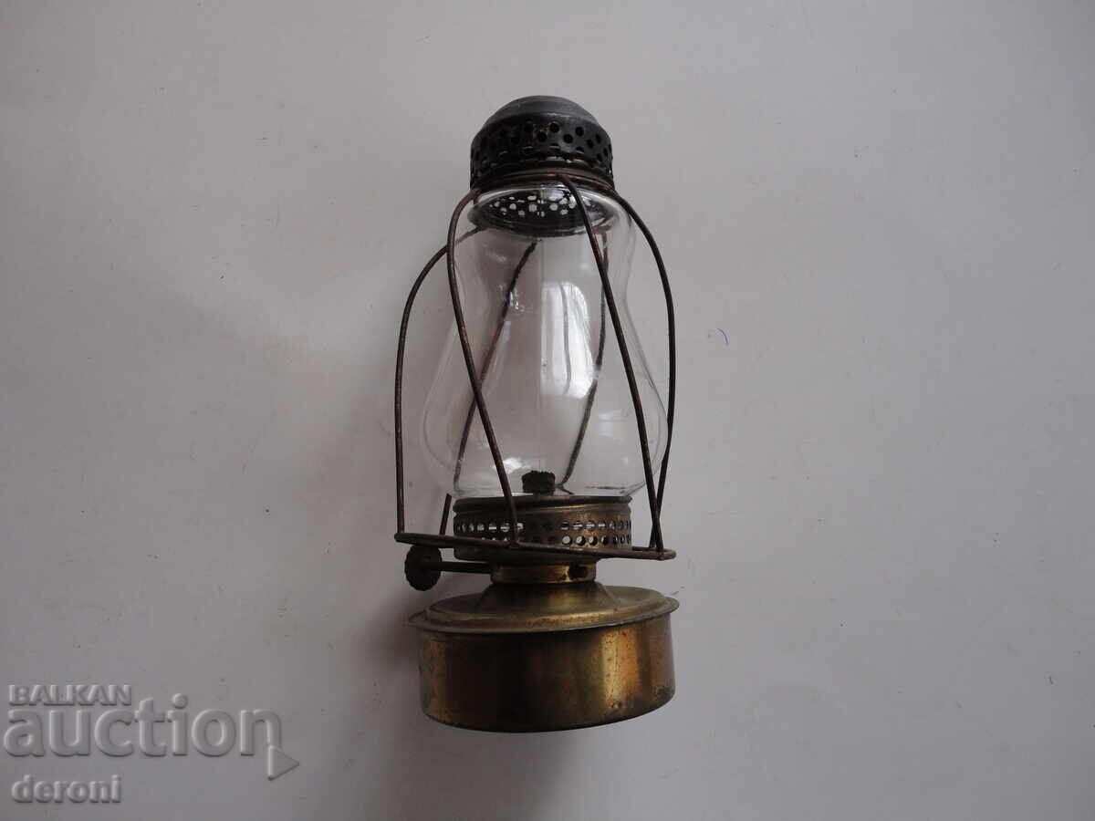 Γερμανική μπρούτζινη λάμπα πετρελαίου φανάρι Orion