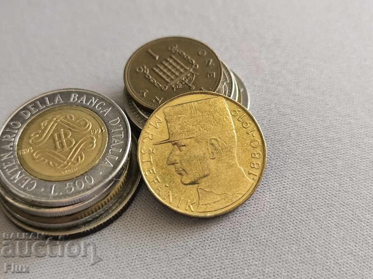 Coin - Czech Republic - 10 Korun (Milan Rastislav Štefánik) | 1993 with price 7.00 BGN | € 3.58