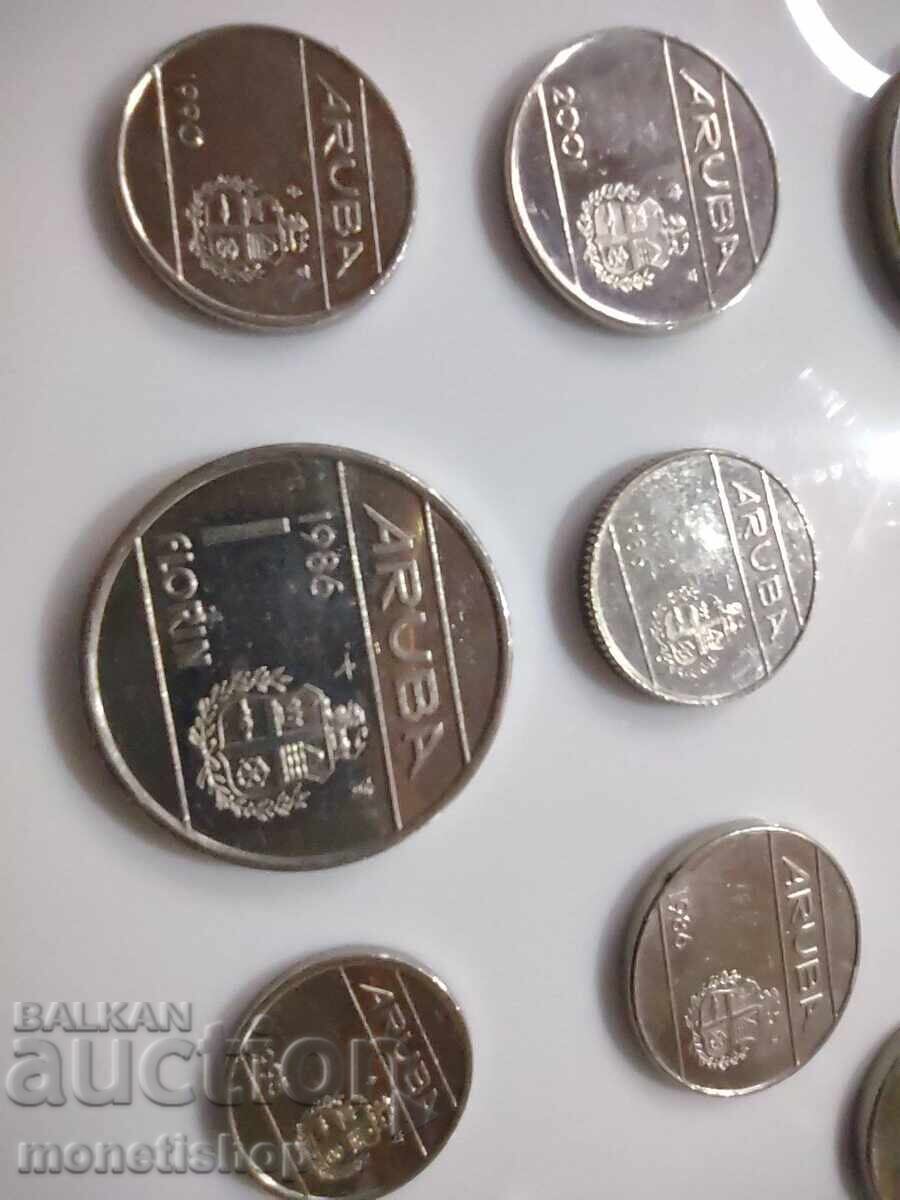 Delivery of 10 Aruba Coins